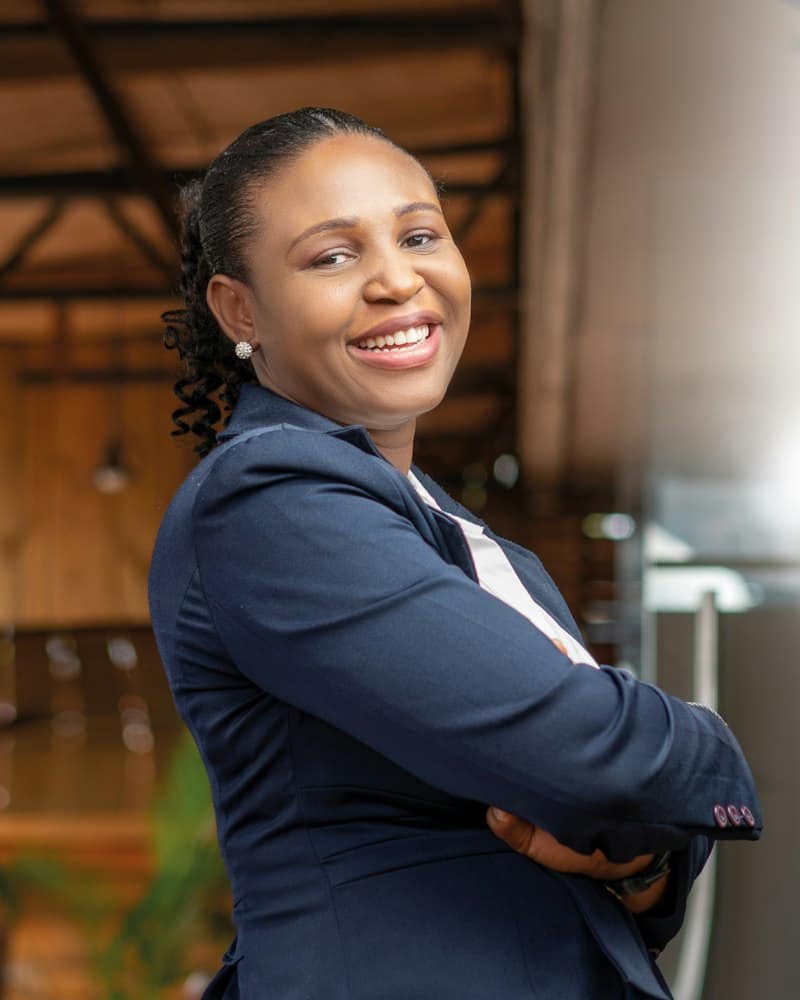 Portrait of Zainab Bello, Head of Safety (stand-in photo)